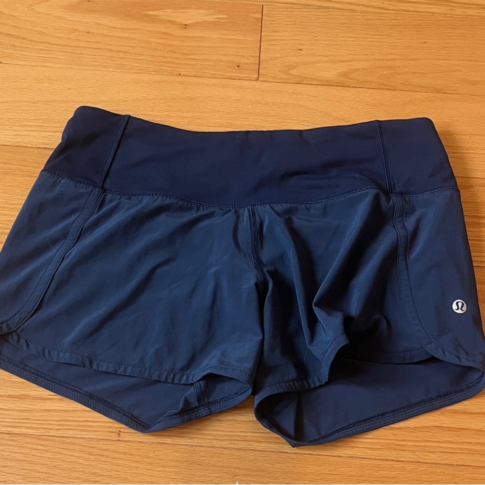 lululemon athletica Women's Dark Blue Athletic Shorts